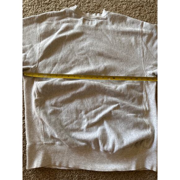 Vintage North Dakota State Jansport Reverse Weave XXL Heather Gray Crewneck - Picture 7 of 9